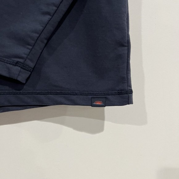 Faherty Legend Quarter Zip Sweater Mens XL Blue Long Sleeve Pullover - Picture 9 of 13